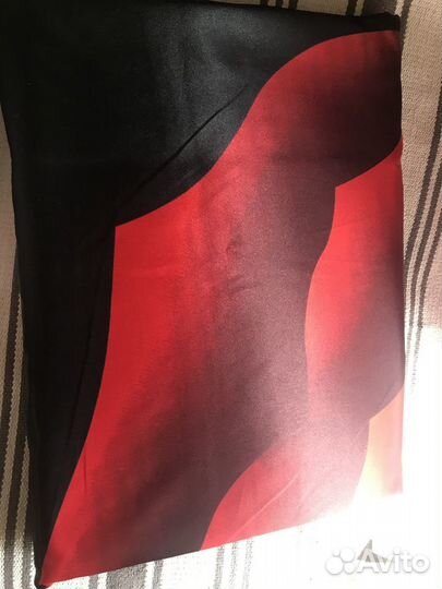 Новое шёлковое постельное белье евро