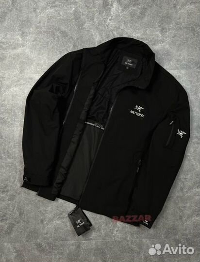 Arcteryx ветровка черная