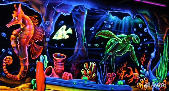 Ультрафиолетовая лампа. Прожектор для дискотек