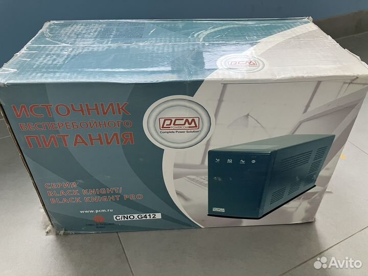 Ибп pcm powercom bnt 1000ap (новый)