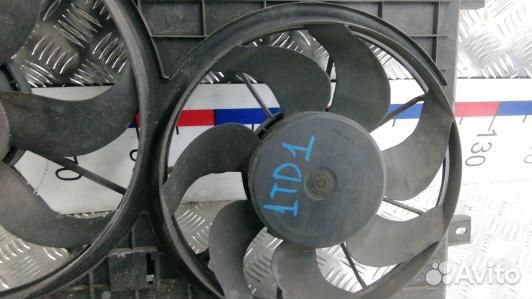 Вентилятор радиатора skoda octavia A5 (1TD01KE01)