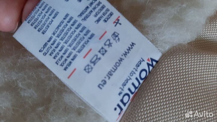 Меховой конверт в коляску womar zaffiro