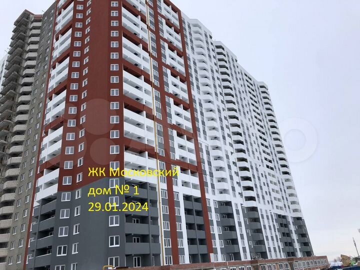 2-к. квартира, 64 м², 24/25 эт.