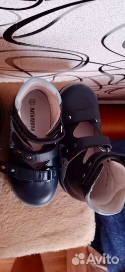 Ботинки деми, туфли ортопедические 28 размер