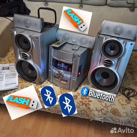 Bluetooth муз центр panasonic sa-vk725