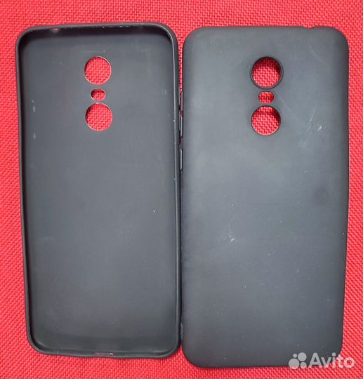 Чехол для Xiaomi Redmi 5 Plus (силикон/черный)