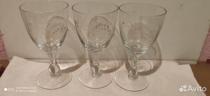 Бокалы СССР 6 штук
