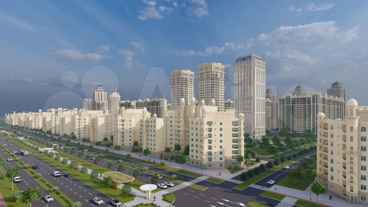 1-к. квартира, 53,8 м², 12/28 эт.