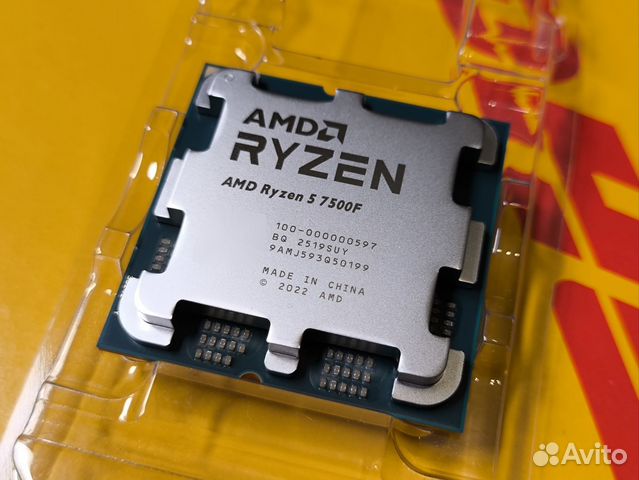 Ryzen 5 7500F oem Гарантия amd Новый купить в Москве по низкой цене с доставкой | Электроника | Авито (7549583998)