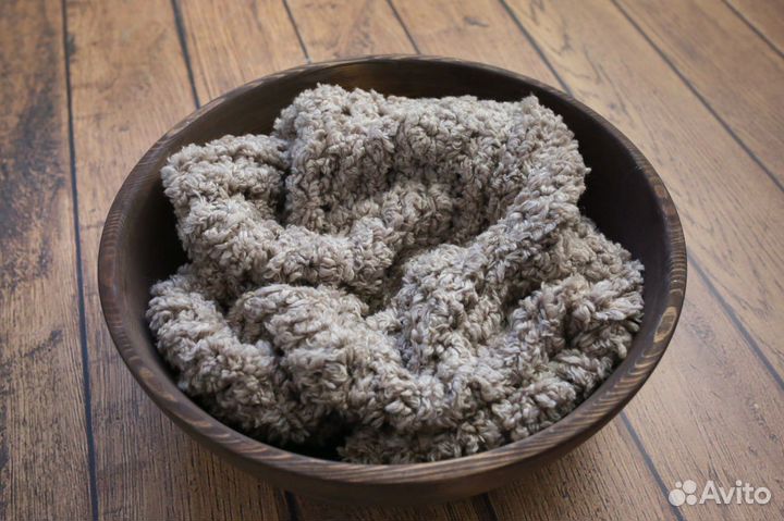 Вязаные коврики (шерсть натуральная) 80 на 80 см