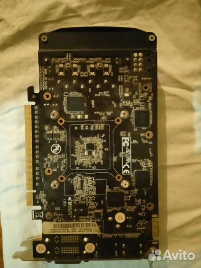 Видеокарта GTX650Ti boost б/у