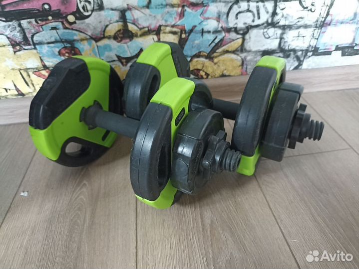 Гантели разборные