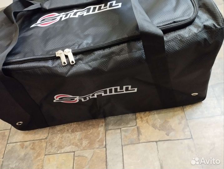 Бавл хоккейный чёрный без колёс юниор 34