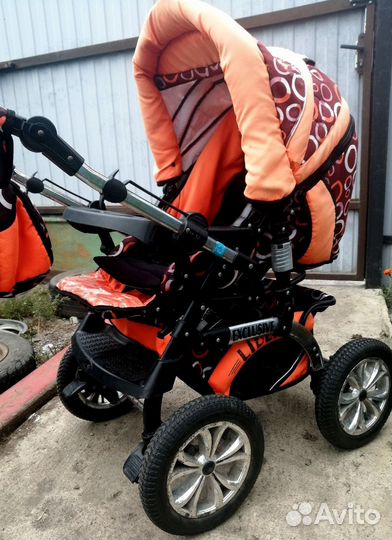 Коляска трансформер 3 в 1 бу