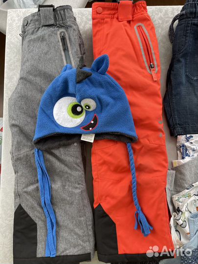 Вещи пакетом на мальчика 110