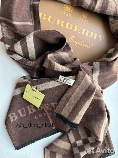 Шарф Burberry brown