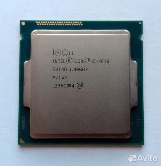 Процессор Intel Core i5-4670/ LGA-1150