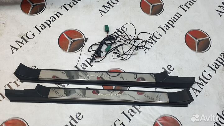 Порожки салонные AMG Mercedes CL-Class C215 W215