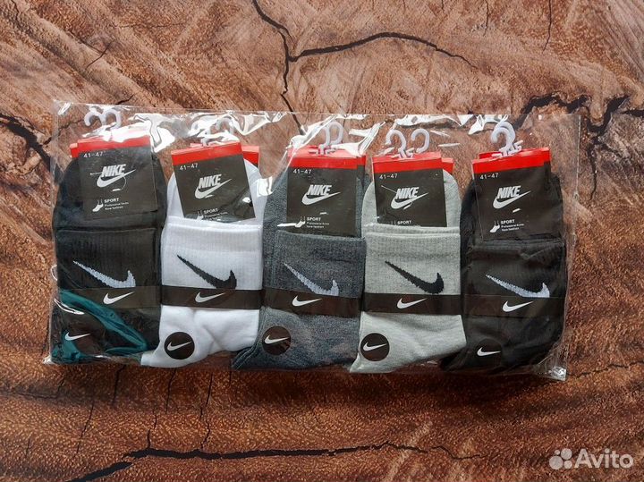 Носки Nike Fila Puma Reebok