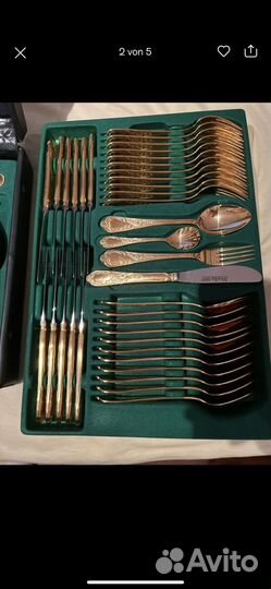 Набор столовых приборов на 12 персон из германии