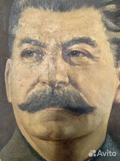 Портрет Сталина (холст, масло), 1940-е годы