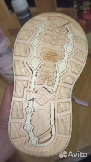 Ботинки зимние для девочки 23