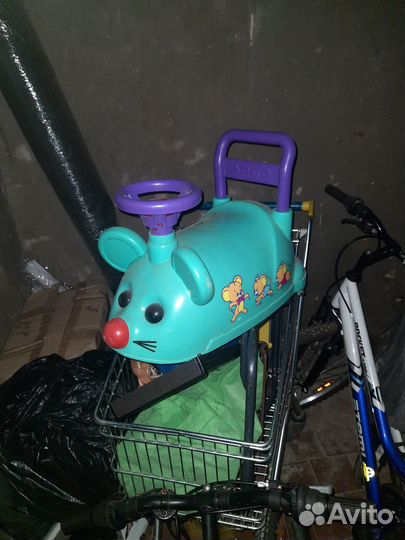 Каталка мышка