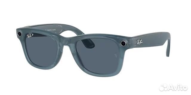 RayBan Wayfarer RW4006 Sunglasses Dusty Blue