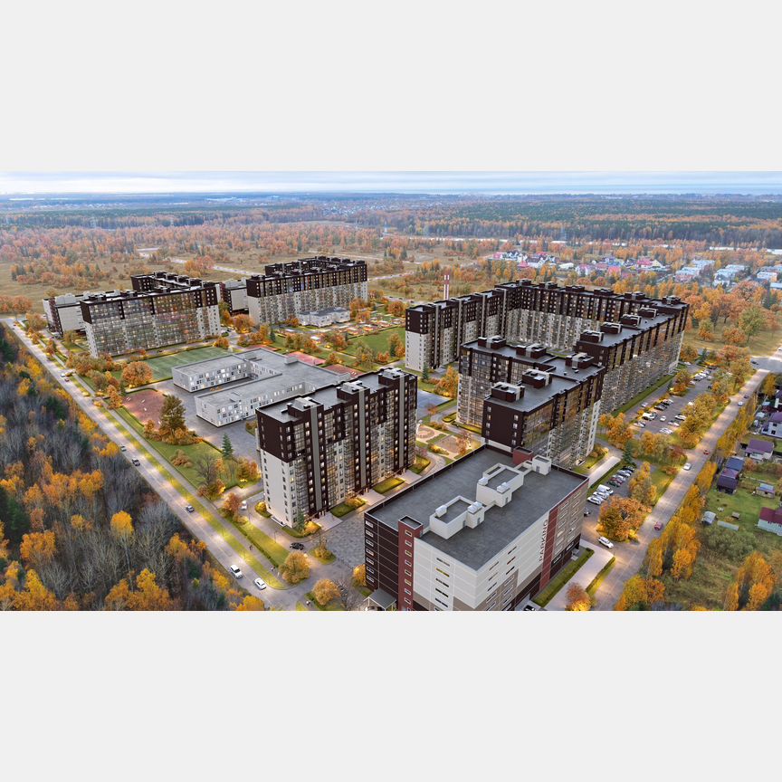 1-к. квартира, 40,8 м², 11/12 эт.