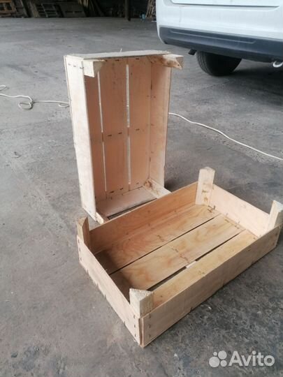 Ящик деревянный фруктовый