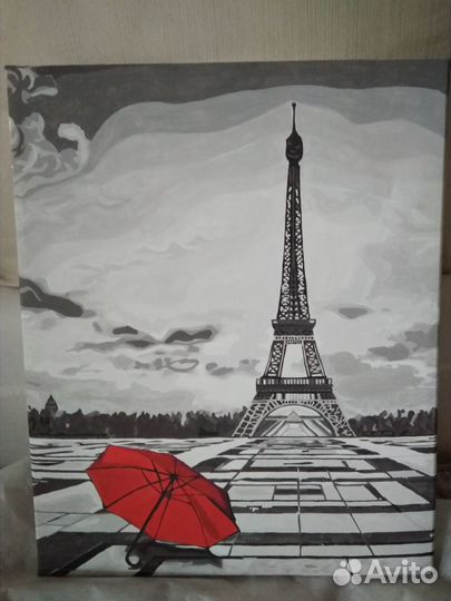 Картины по номерам, раскрашенные