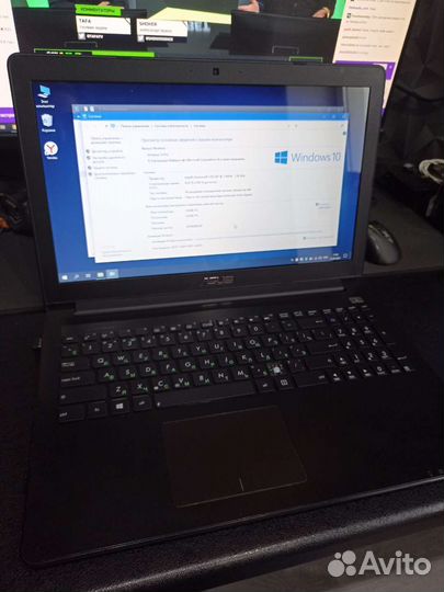 Ноутбук asus x502c SSD