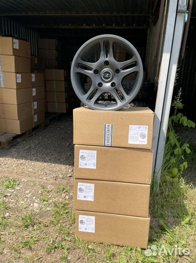 Диски на ниву R16 матовые Лада 4x4 новые