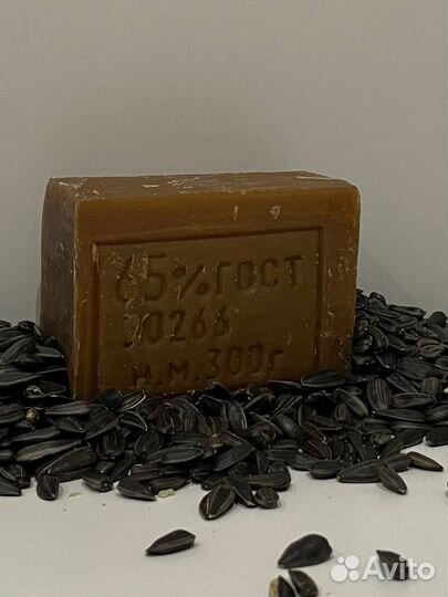 Пол коробки мыла(15 шт., 300 грамм, 65)