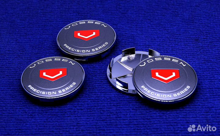 Комплект колпачков Vossen 62,63,65,66,68,74 мм