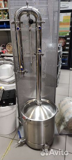 Дистиллятор самогонный аппарат куб 37л