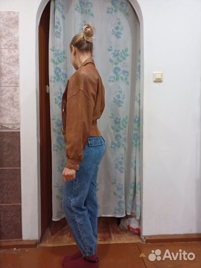 Куртка кожаная женская