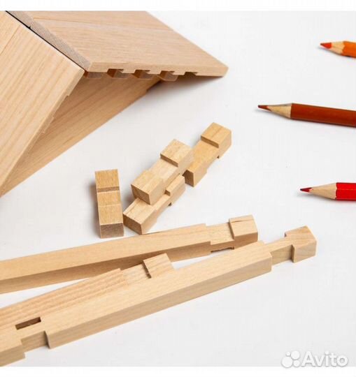 Деревянный конструктор Архитектор-1