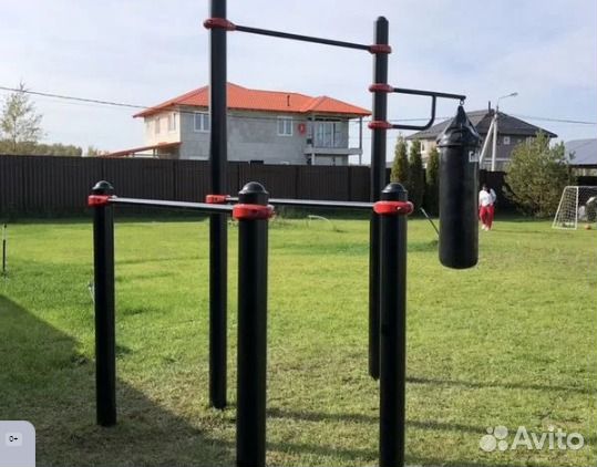 Спортивный уличный workout комплекс optimal