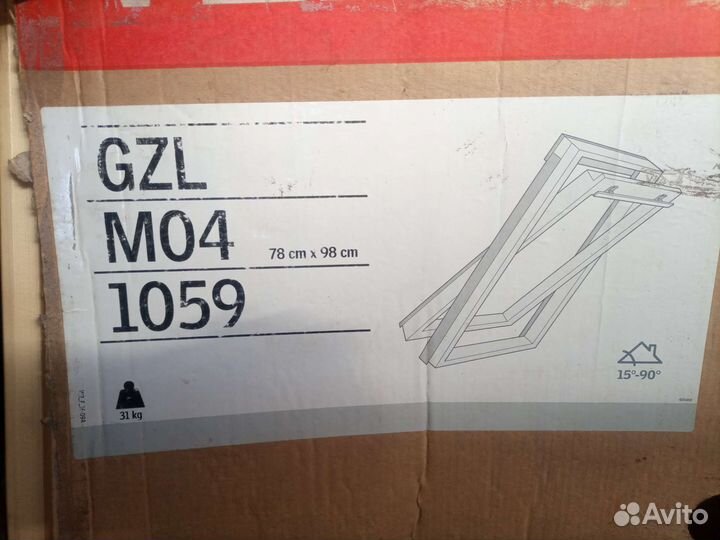 Окно Велюкс 78х98