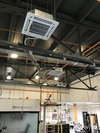 Монтаж кондиционирования и вентиляции «под ключ»