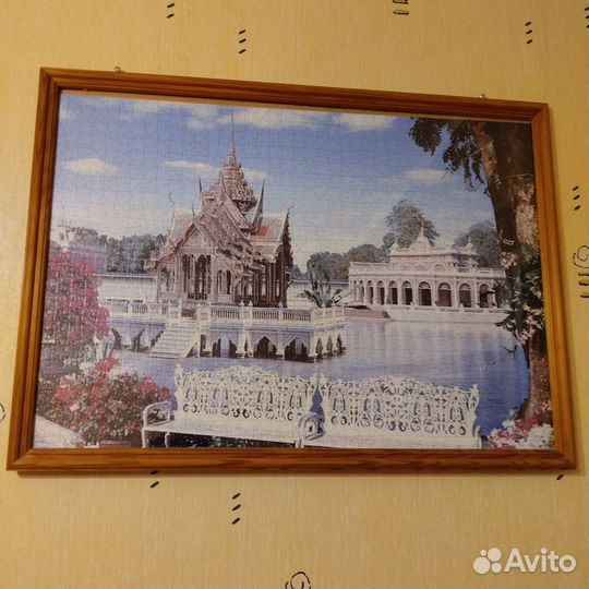 Картина из паззла