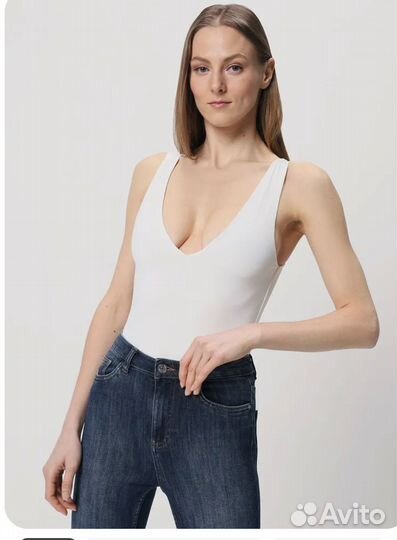 Боди Stradivarius белый