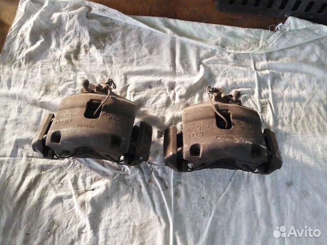 Передние тормозные суппорта Fiat Punto 3 рест