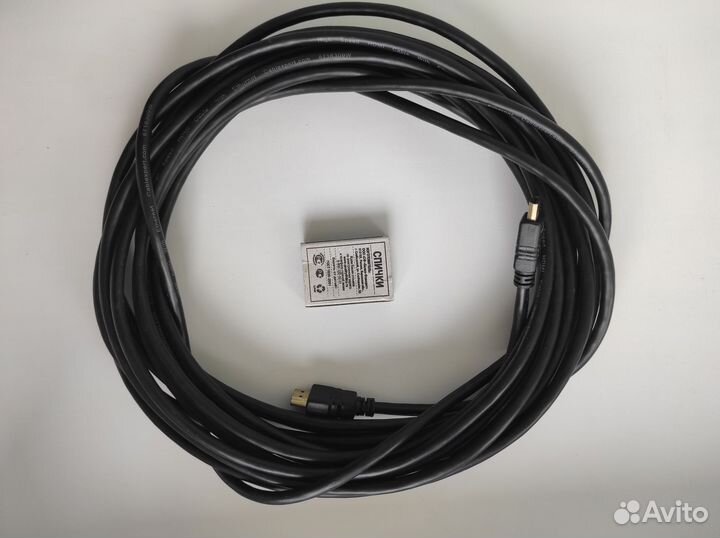 Кабель соединительный hdmi - hdmi, 10 м, 1.4