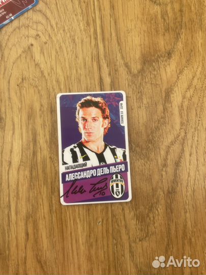 Карточка футболистов