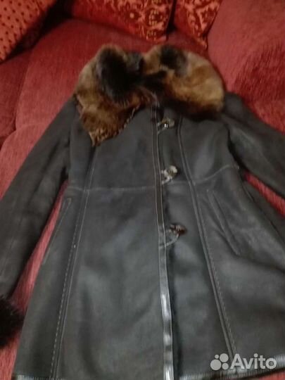 Дубленка натуральная женская 46 48