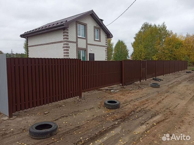 Заборы \"под ключ\" в Нижнем Новгороде | Услуги | Авито