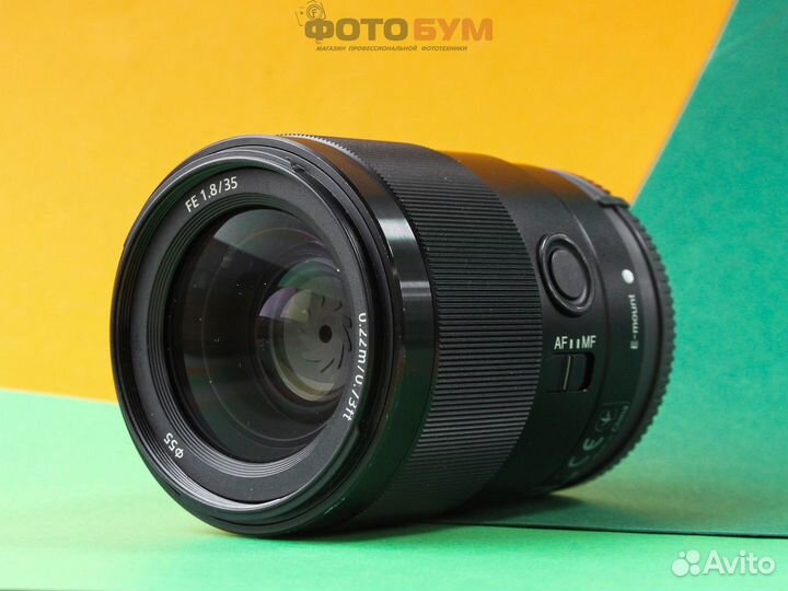 Объектив Sony FE 35mm F1.8 (Sony E)