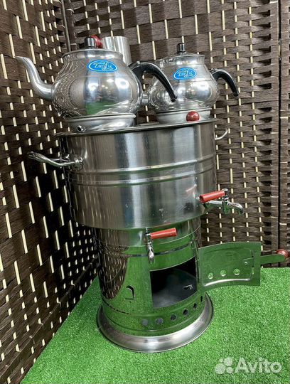 Турецкий самовар на дровах